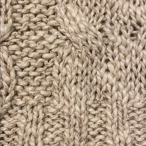 James Perse Linen/Cotton Cable Knit Shell - Picture 7 of 8